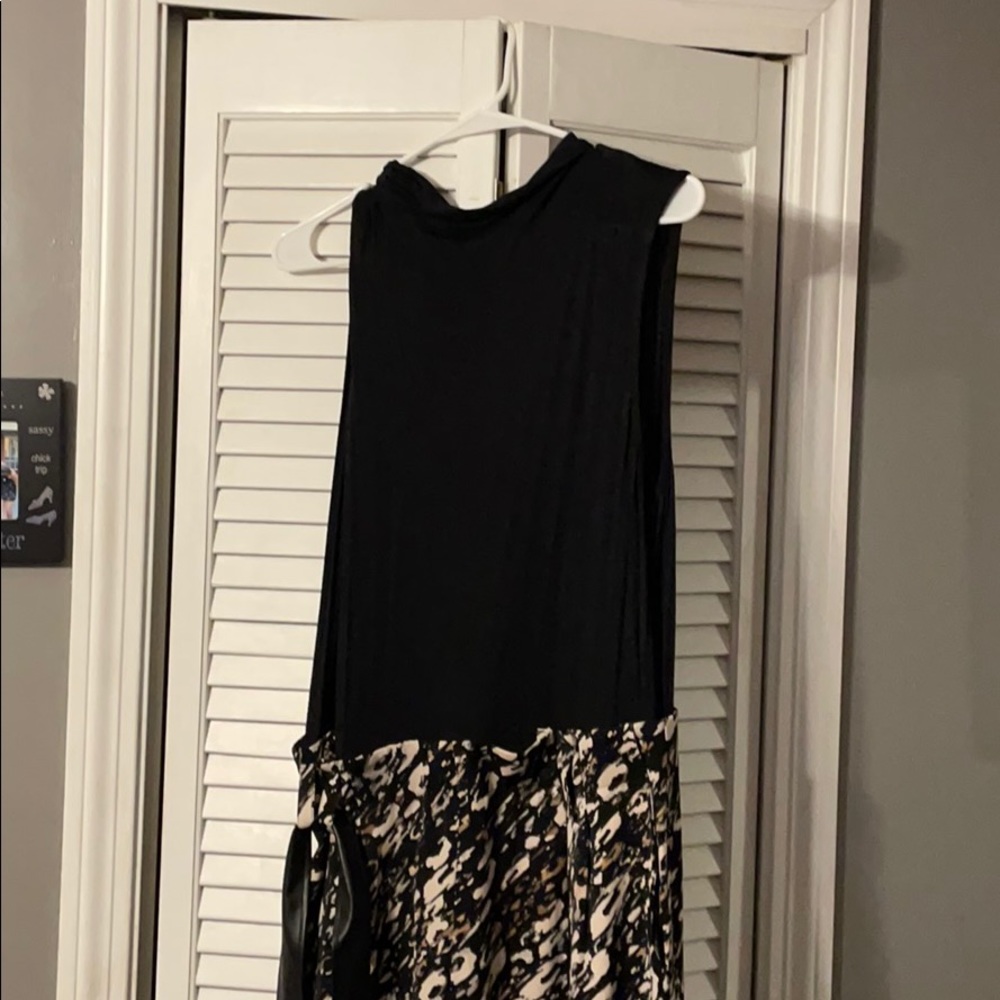 Black and Tan romper